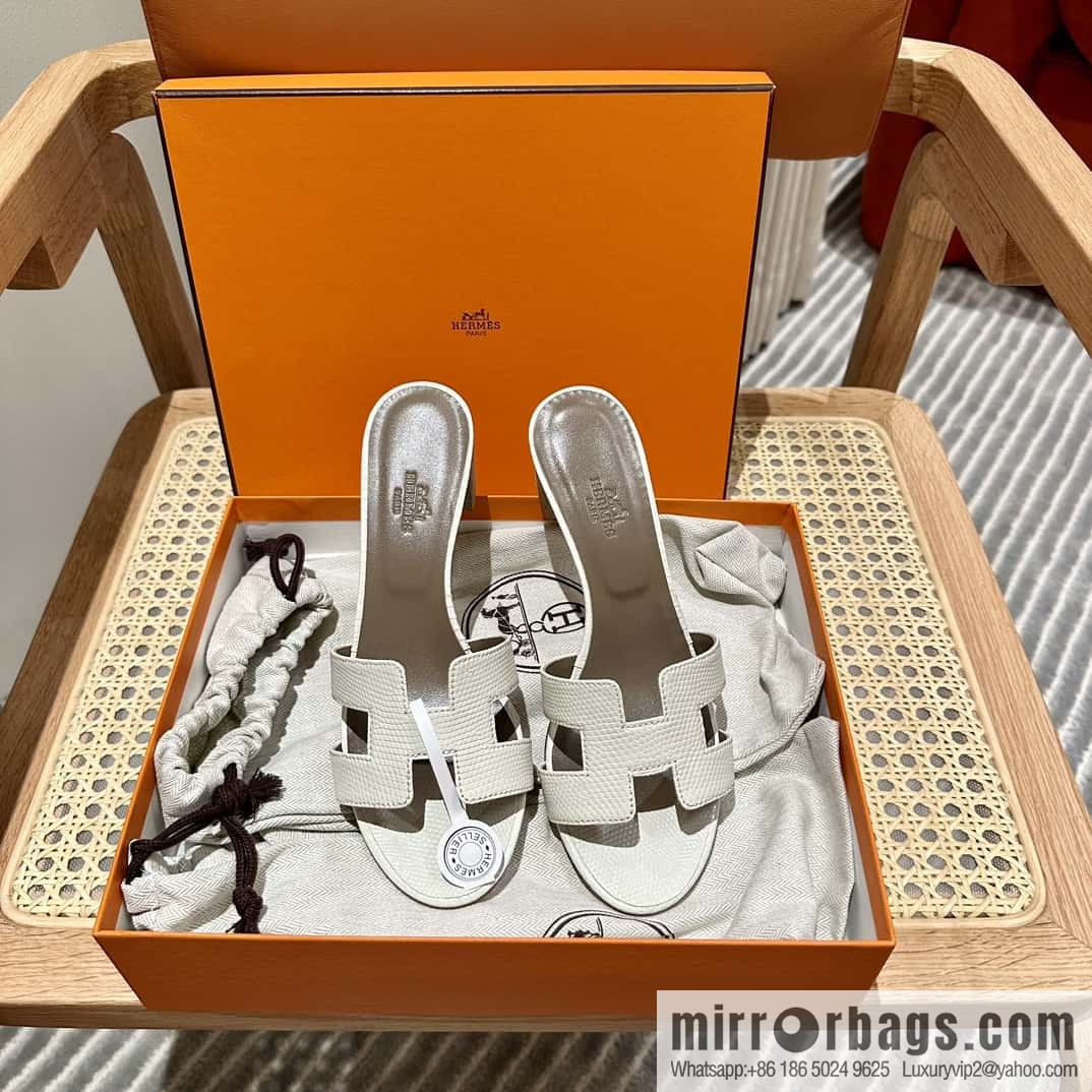 Hermès Lizard 🦎 slippers