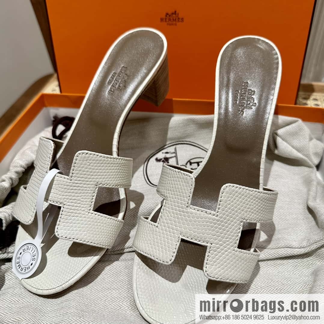 Hermès Lizard 🦎 slippers