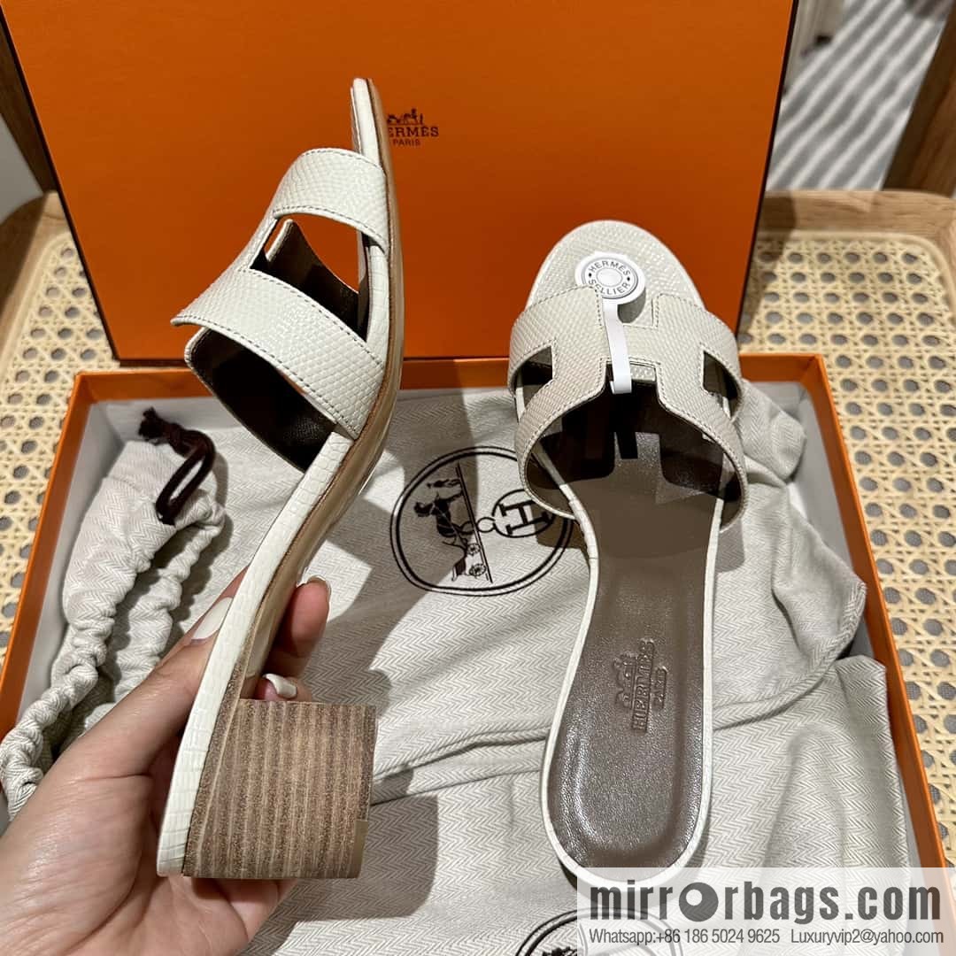 Hermès Lizard 🦎 slippers