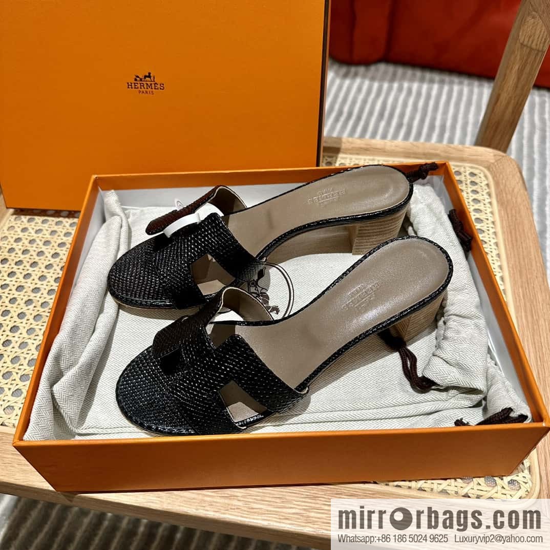 Hermès Lizard 🦎 slippers