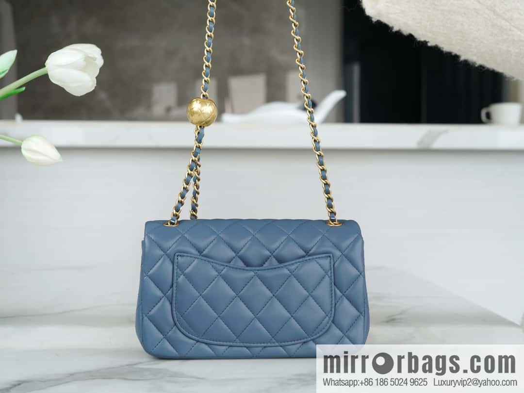 𝐂𝐡𝐚𝐧𝐞𝐥 𝟐𝟑𝐤 Metal Ball Haze Blue AS1787