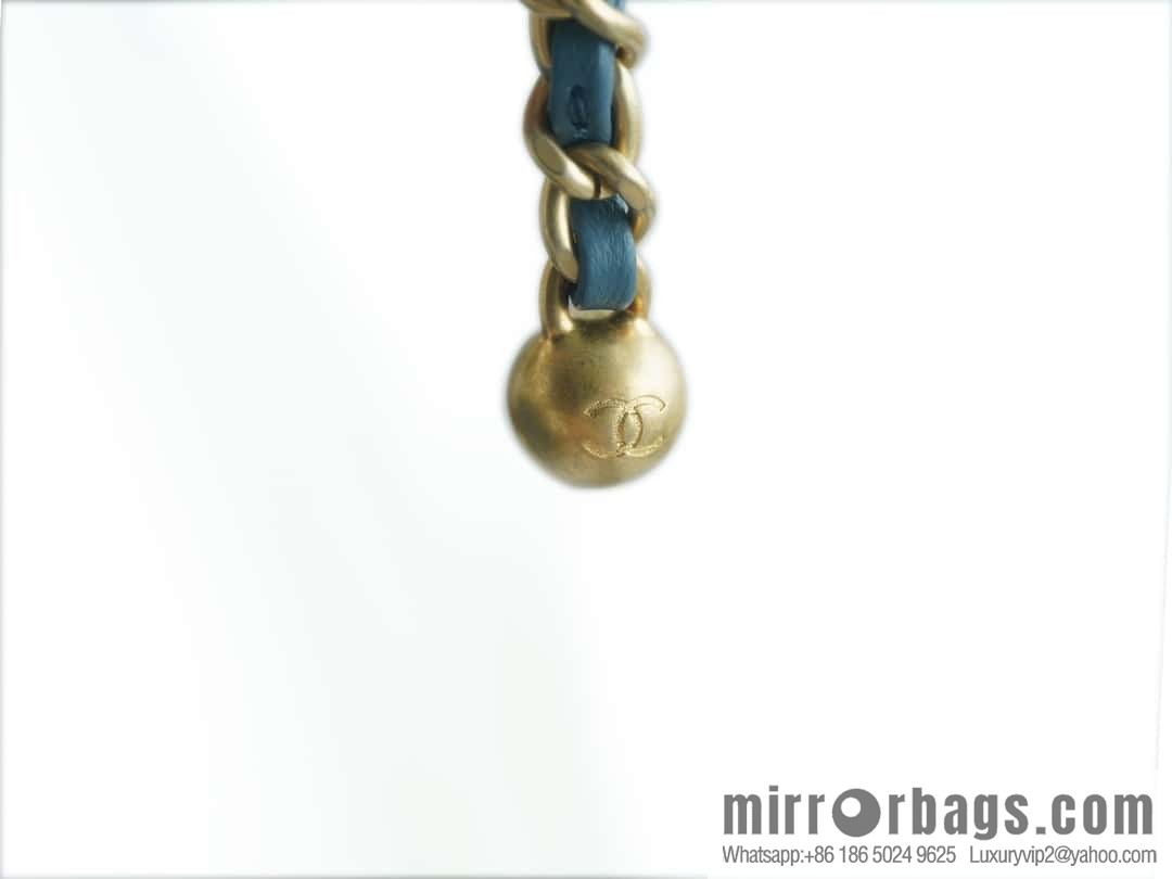 𝐂𝐡𝐚𝐧𝐞𝐥 𝟐𝟑𝐤 Metal Ball Haze Blue AS1787