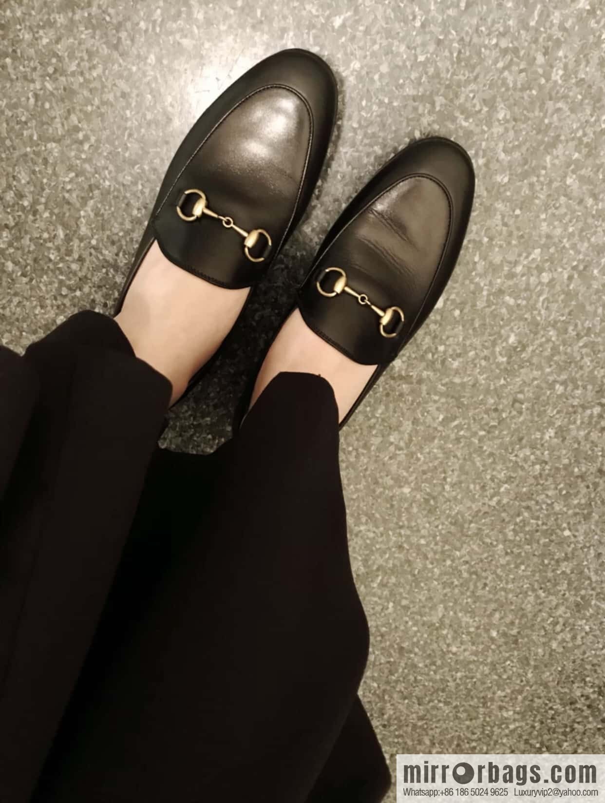 GUCCI Gucci buckle loafers
