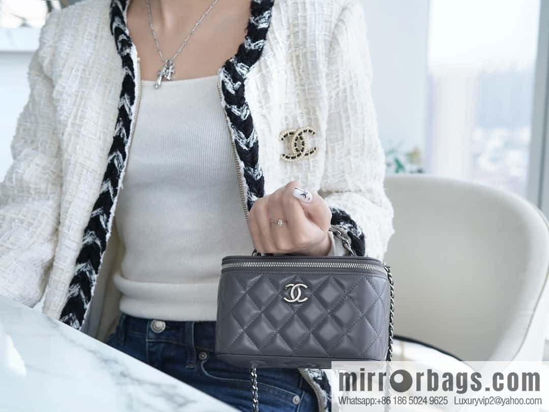 ๐๐๐๐ก๐๐ ๐ฎ๐ฏ๐ธ Rhinestone handle long box, dark grey ๐ AP3593