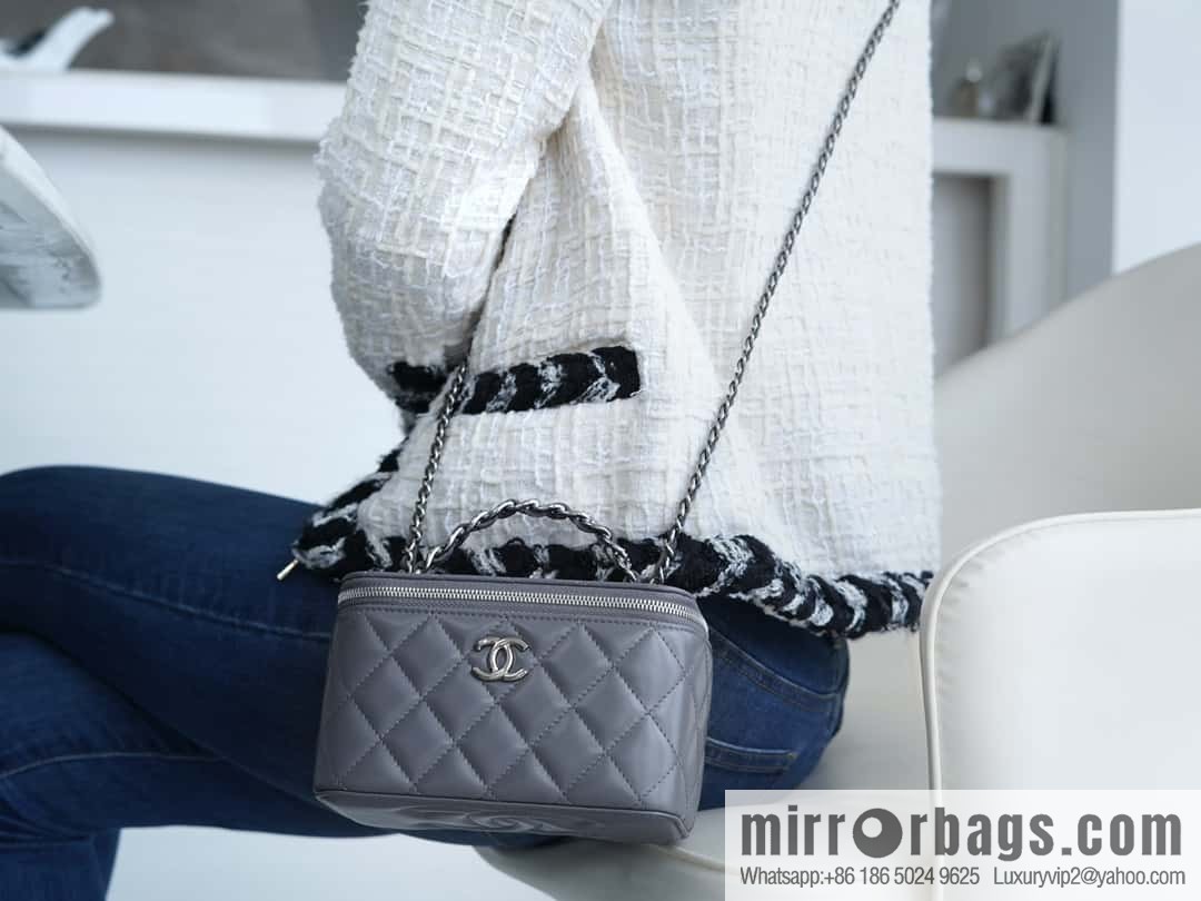 ๐๐๐๐ก๐๐ ๐ฎ๐ฏ๐ธ Rhinestone handle long box, dark grey ๐ AP3593