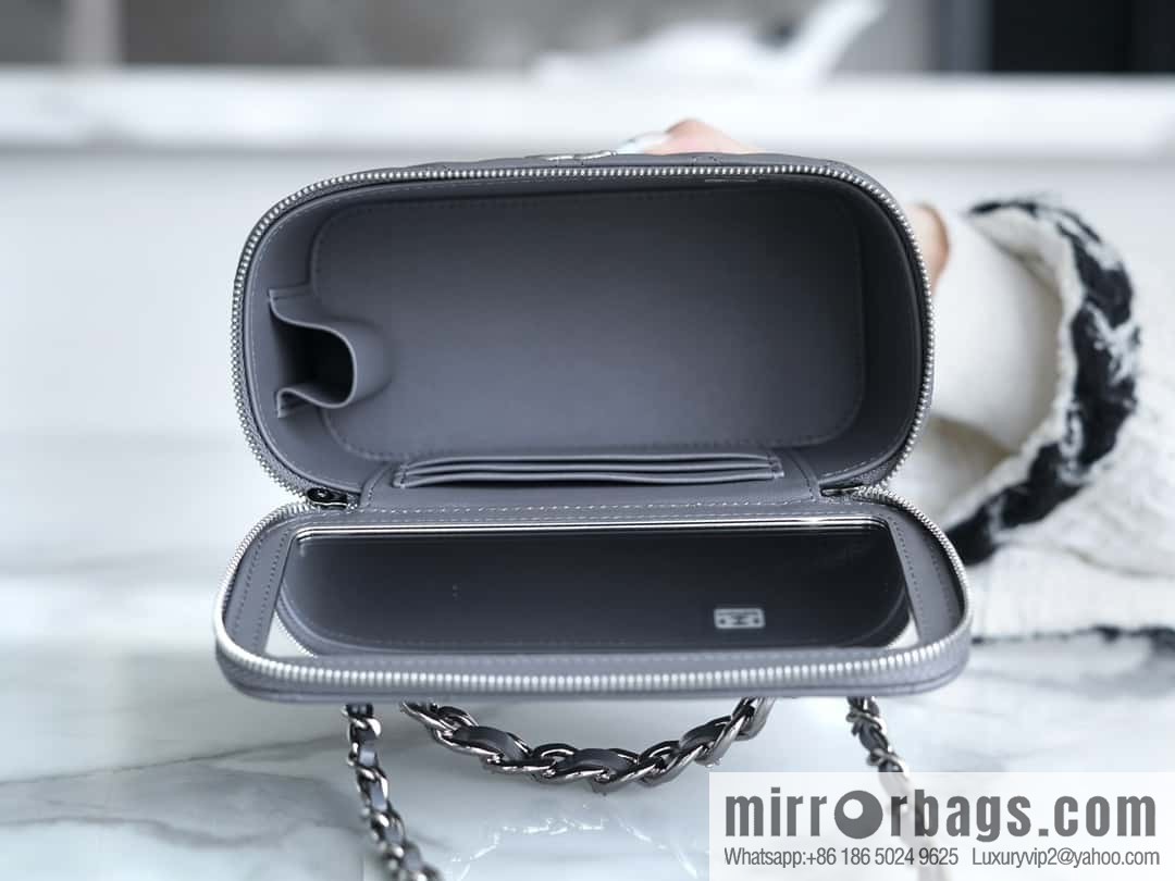 ๐๐๐๐ก๐๐ ๐ฎ๐ฏ๐ธ Rhinestone handle long box, dark grey ๐ AP3593