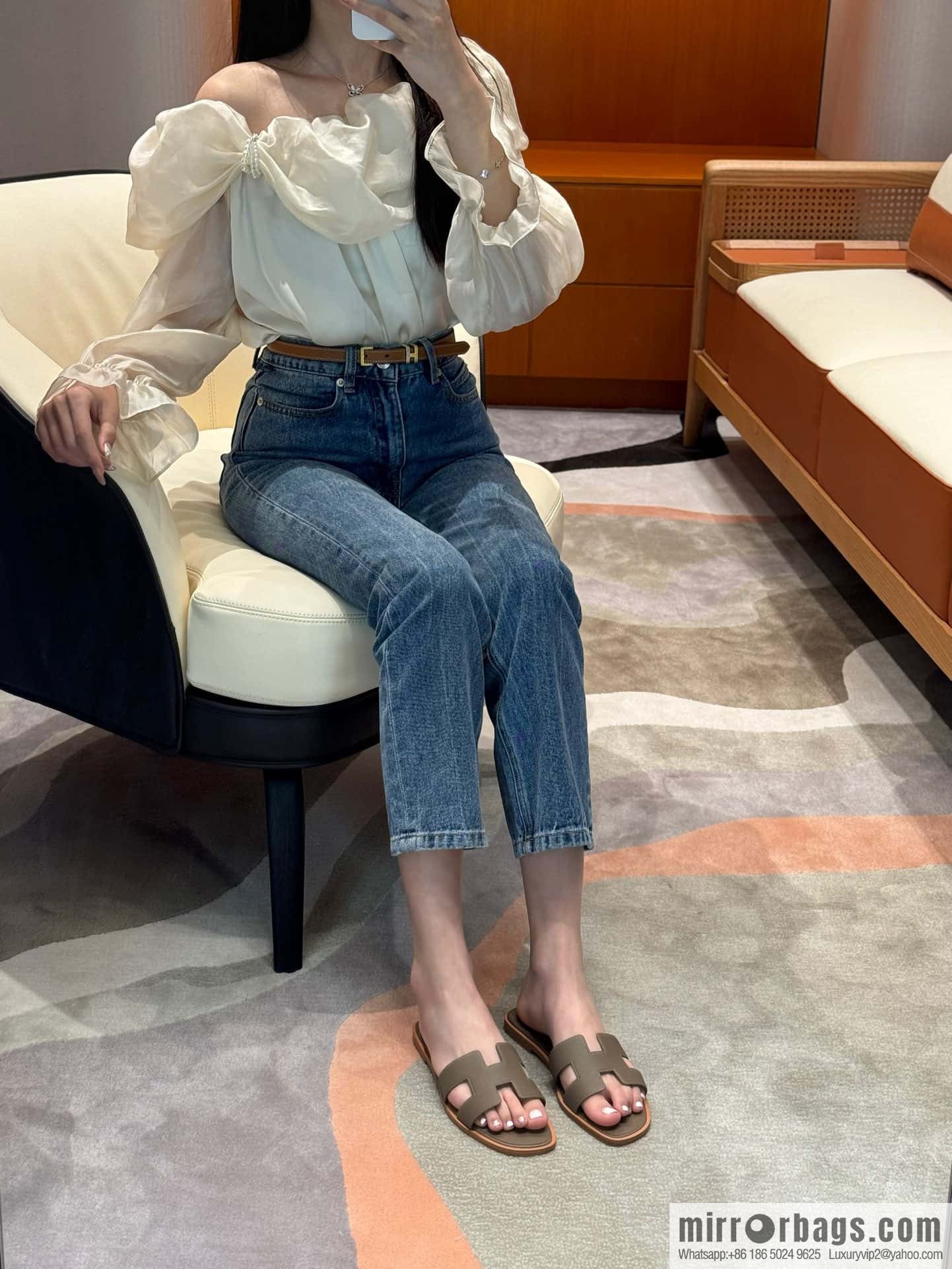 Hermès slippers