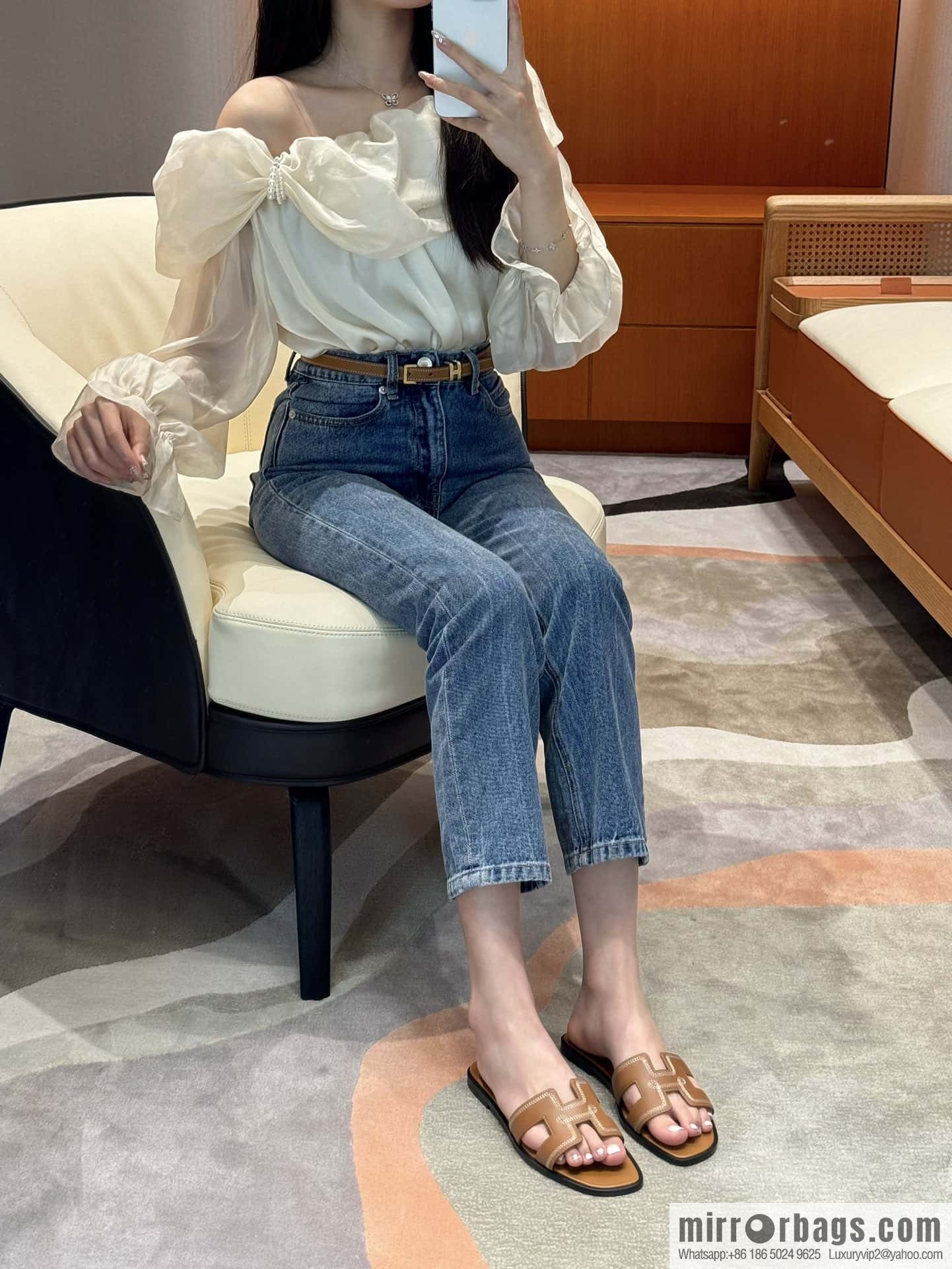Hermès slippers