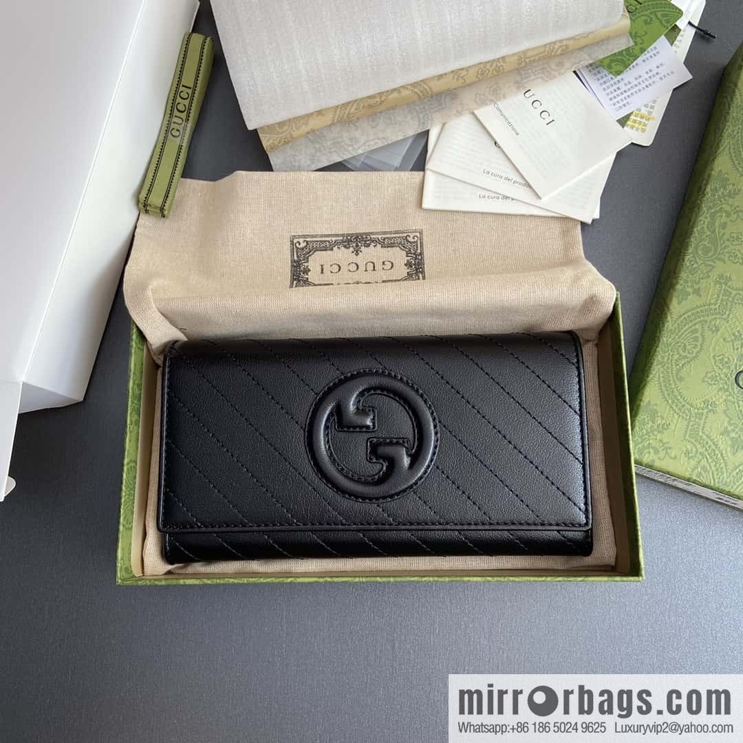 GUCCI G Blondie series long wallet 760302