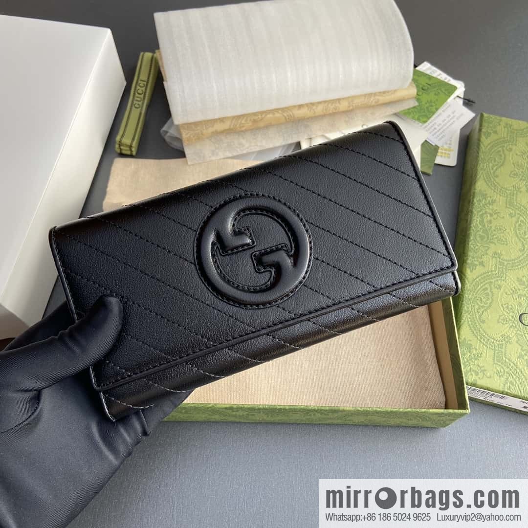 GUCCI G Blondie series long wallet 760302
