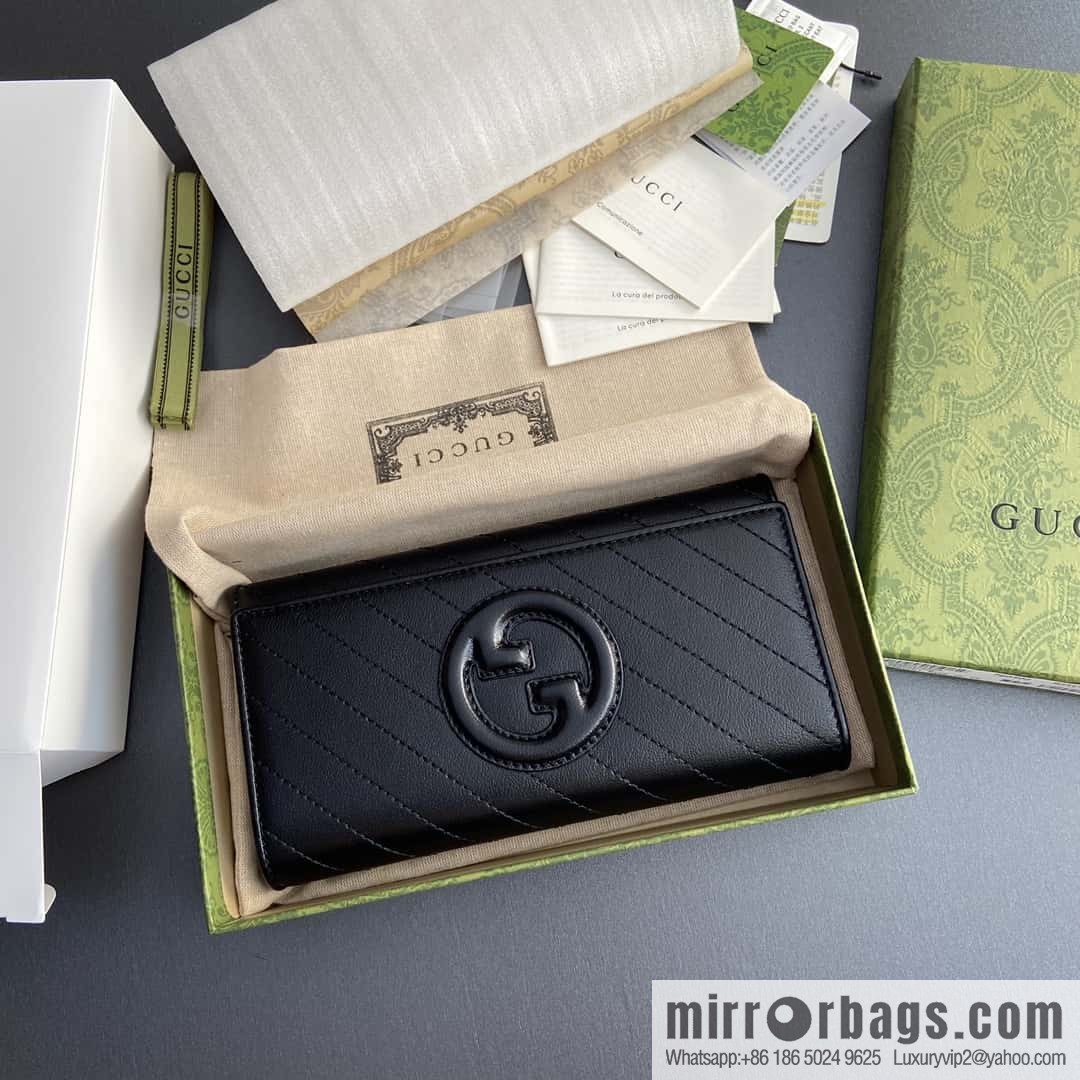 GUCCI G Blondie series long wallet 760302