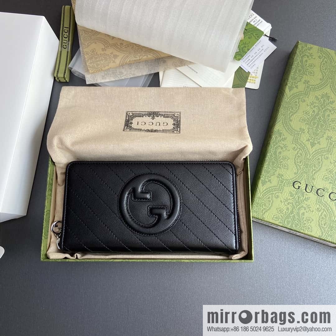 GUCCI G Blondie series full zipper wallet 760312