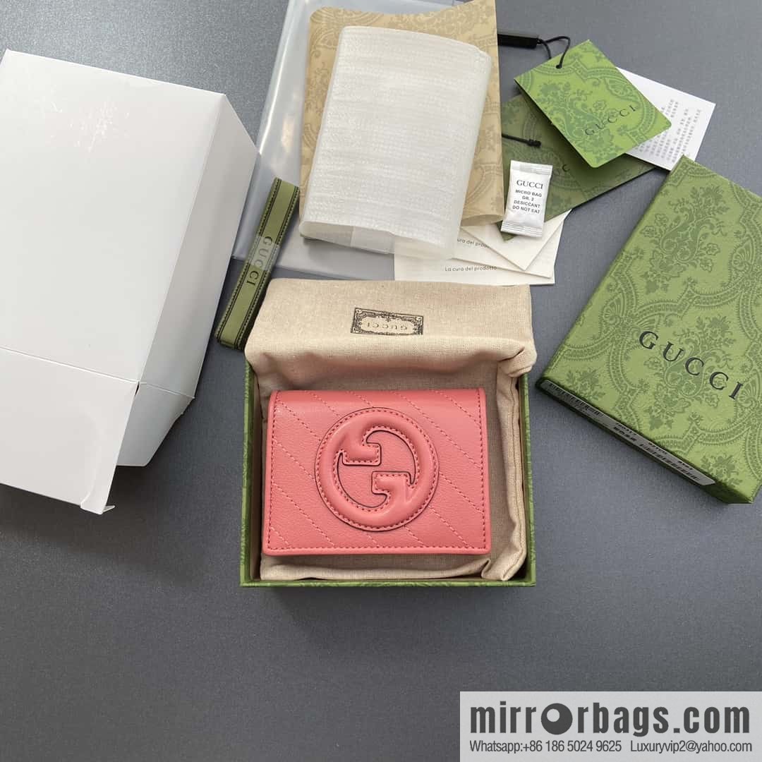 GUCCI G Blondie series card holder 760317