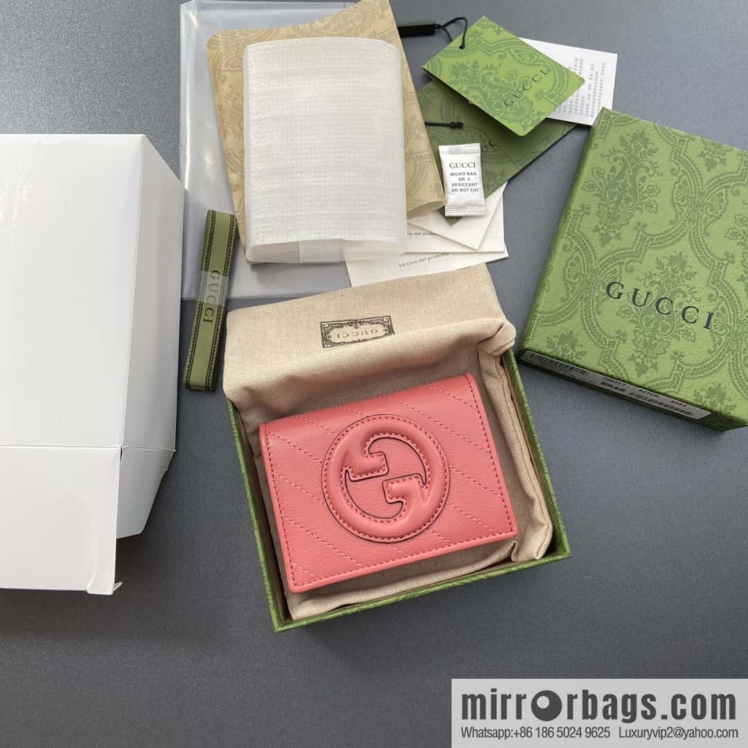 GUCCI G Blondie series card holder 760317