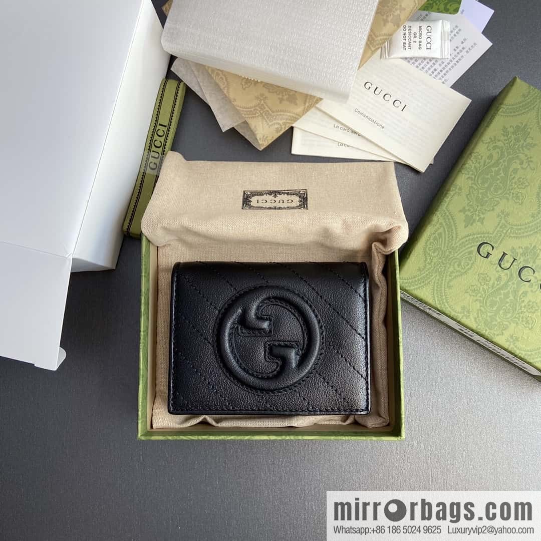 GUCCI G Blondie series card holder 760317