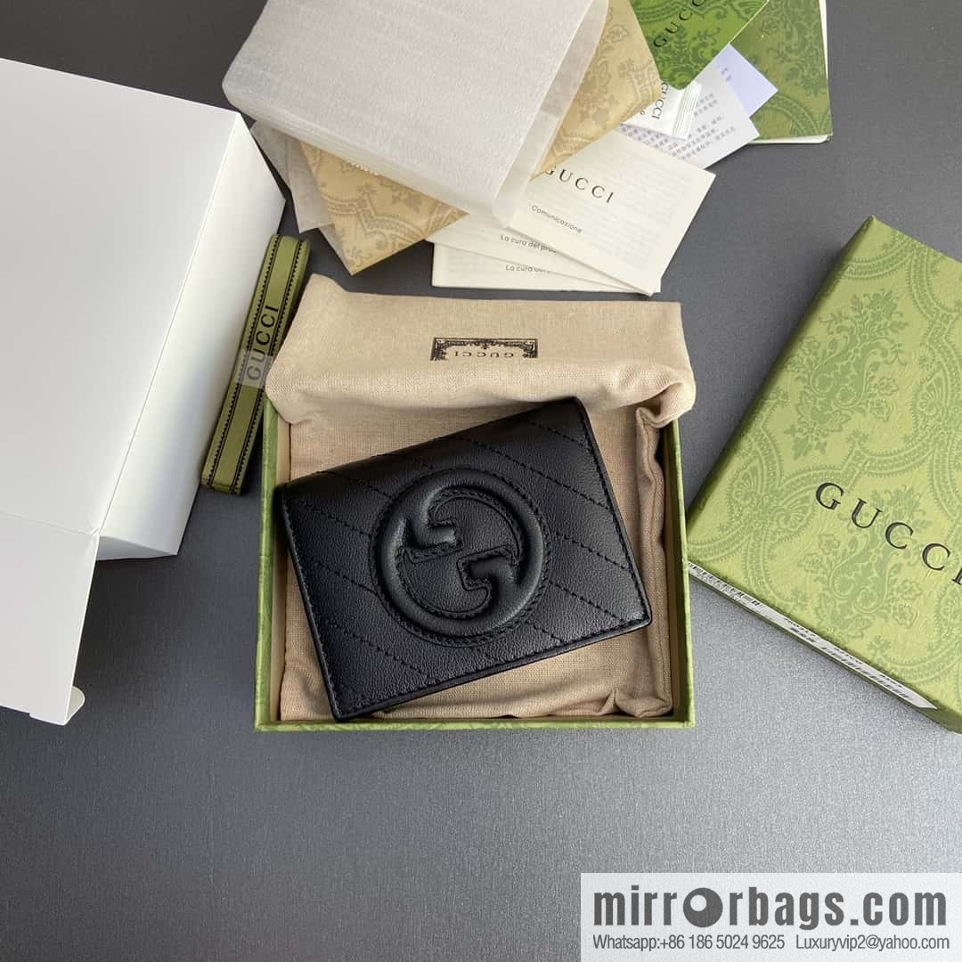 GUCCI G Blondie series card holder 760317