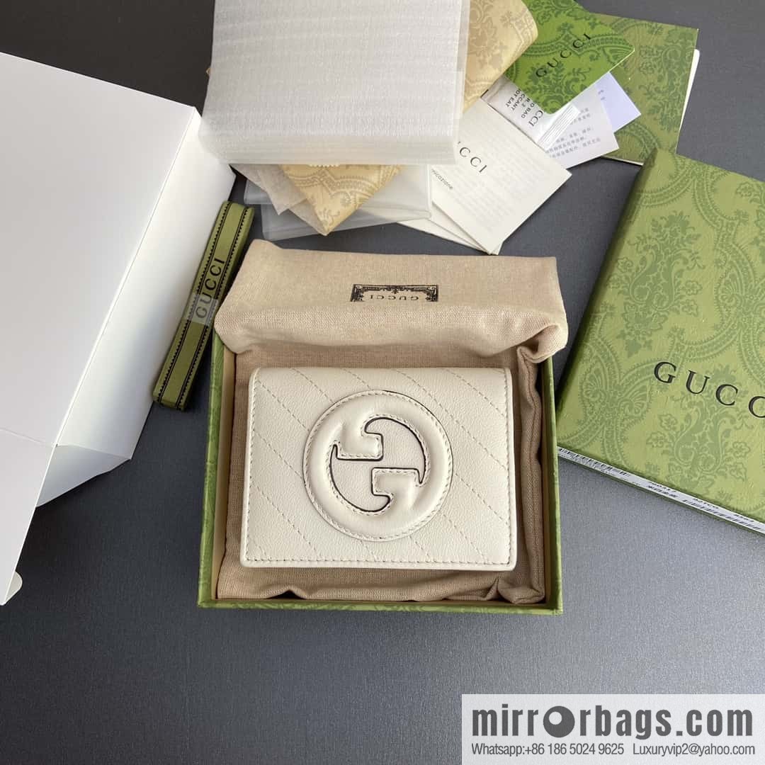 GUCCI G Blondie series card holder 760317