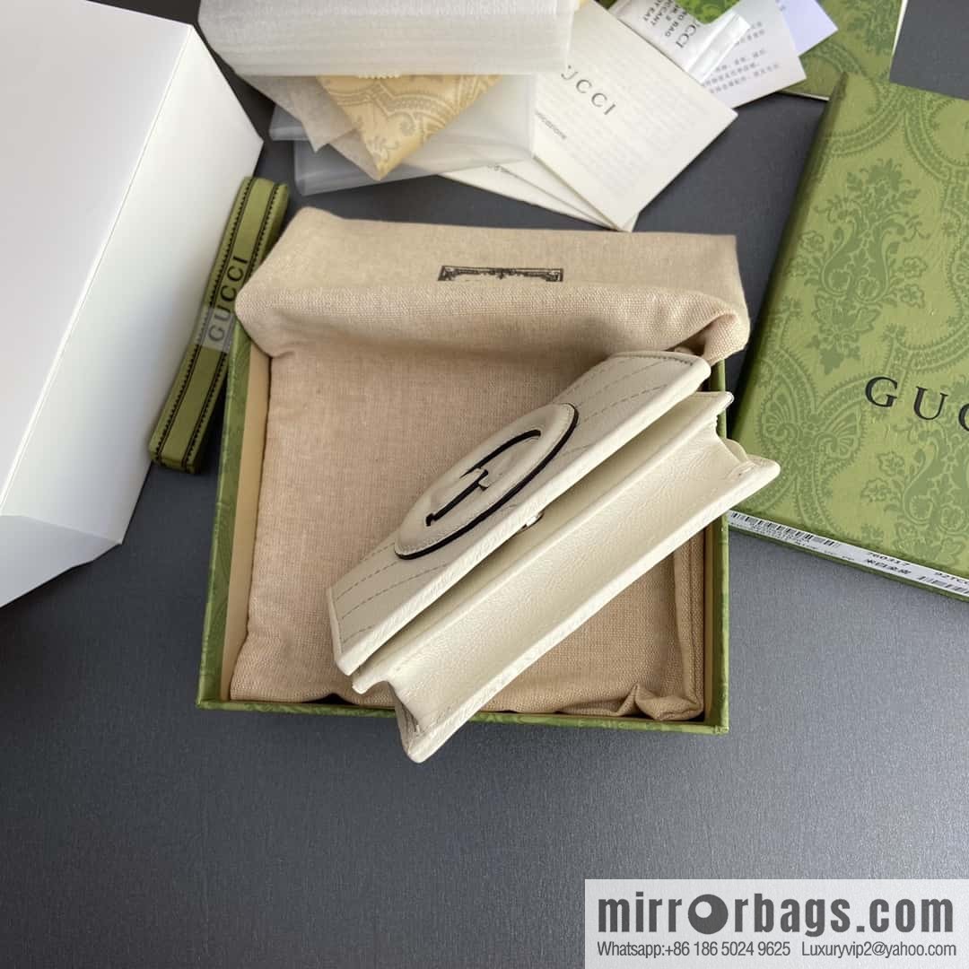GUCCI G Blondie series card holder 760317