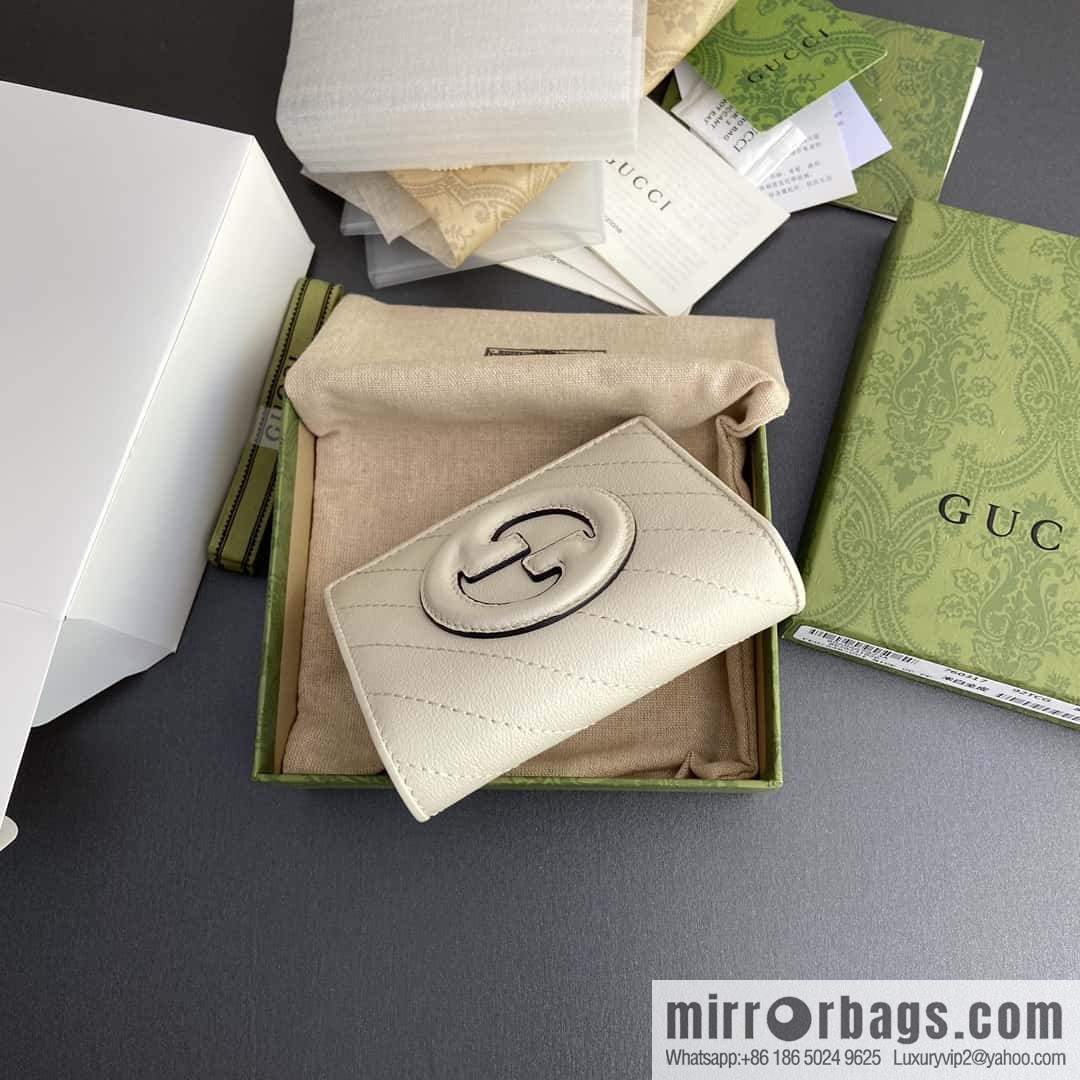 GUCCI G Blondie series card holder 760317