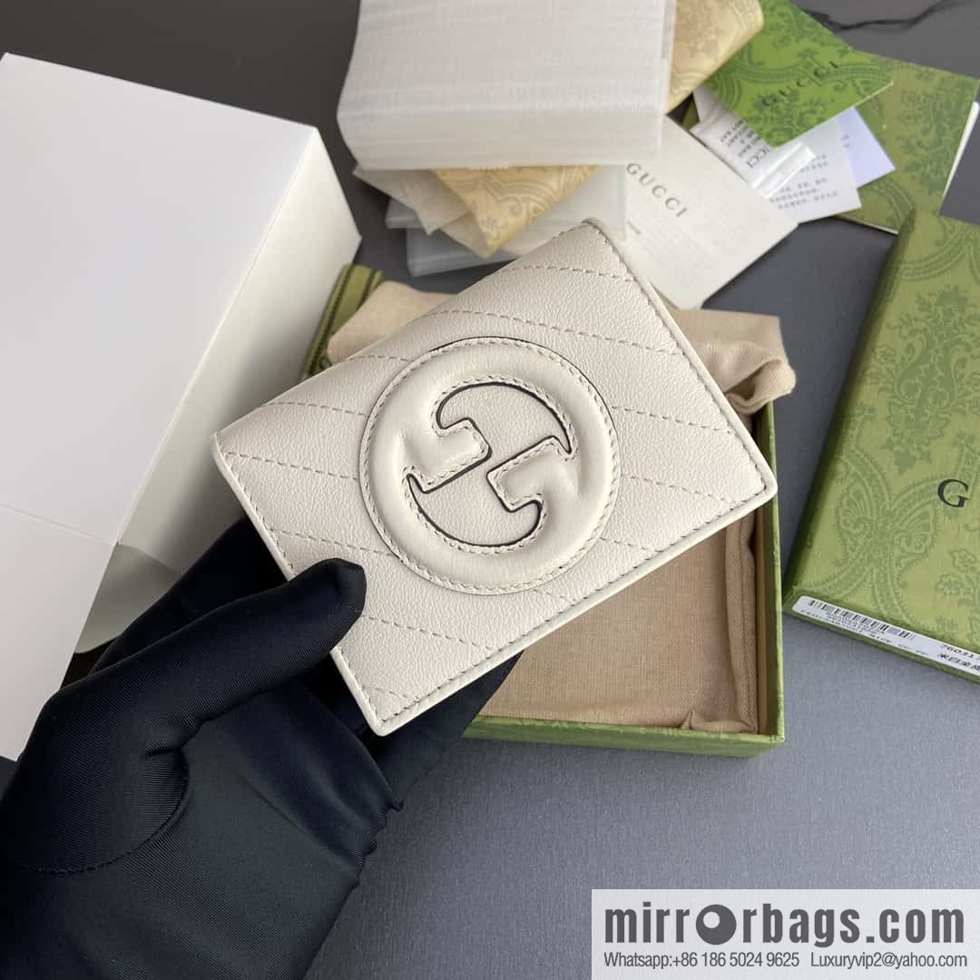 GUCCI G Blondie series card holder 760317