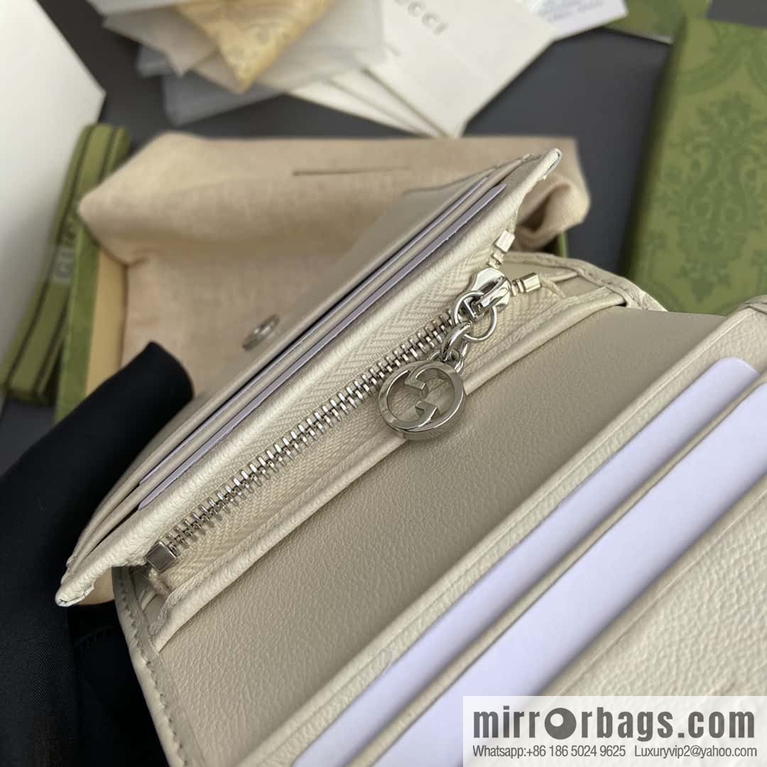 GUCCI G Blondie series card holder 760317