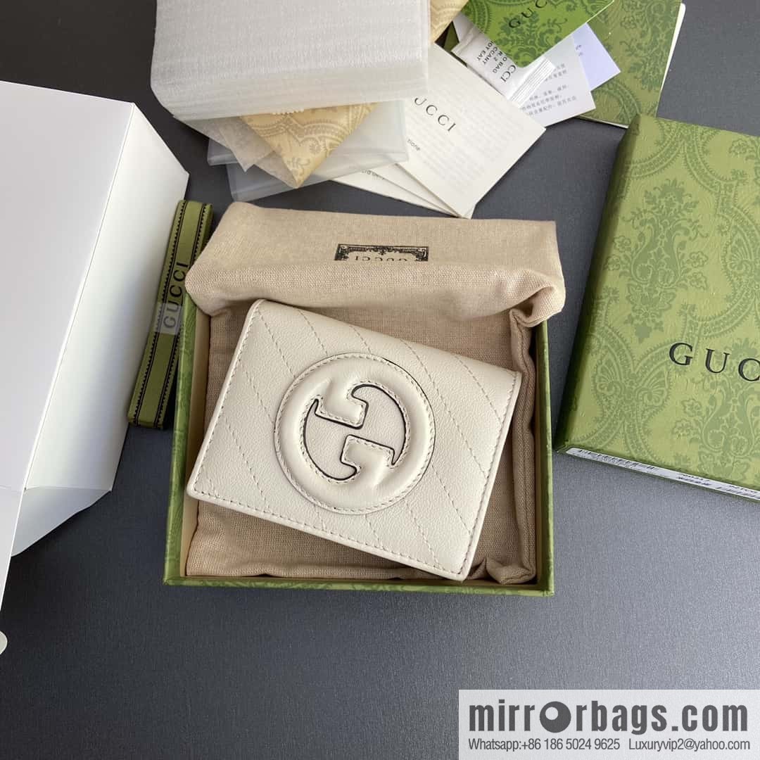 GUCCI G Blondie series card holder 760317