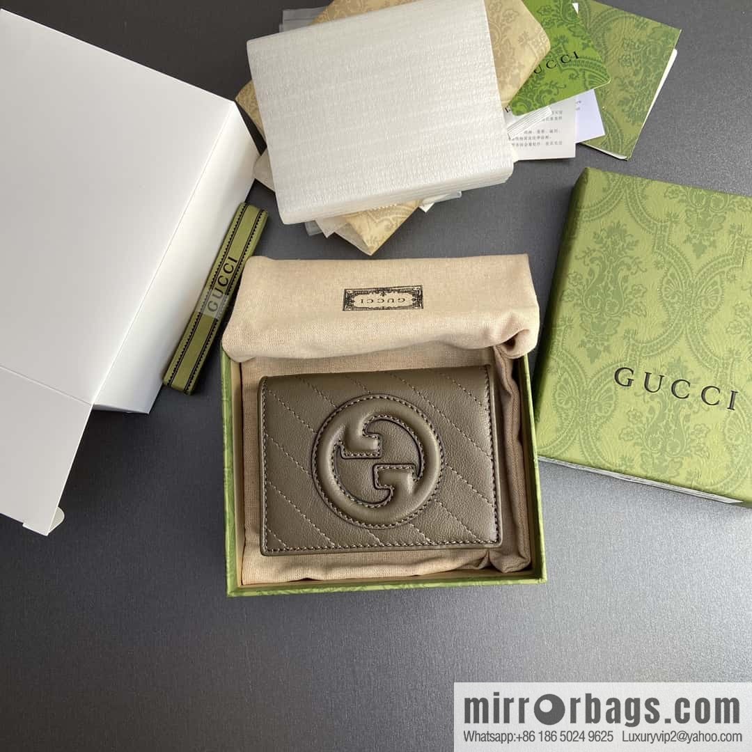 GUCCI G Blondie series card holder 760317