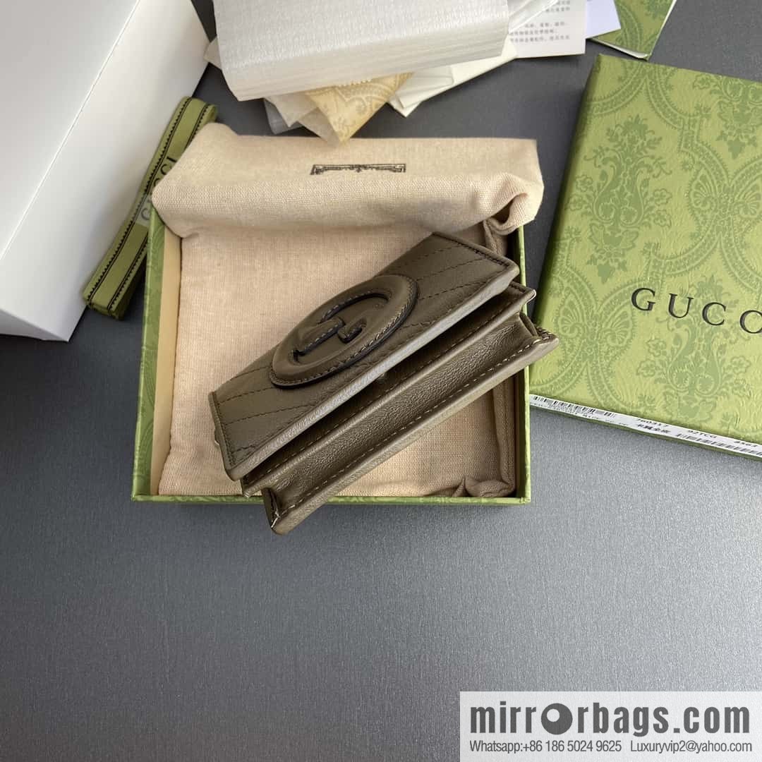 GUCCI G Blondie series card holder 760317