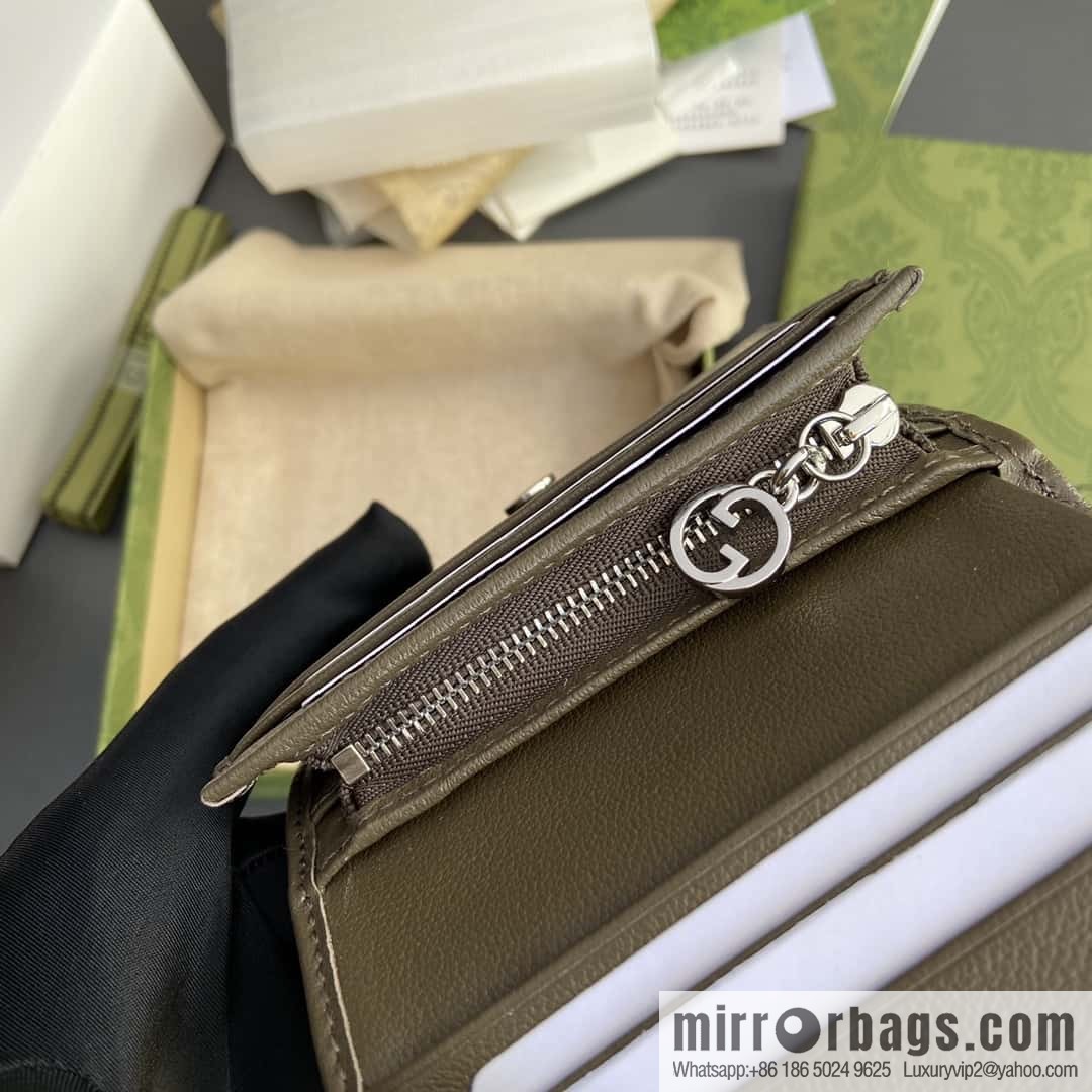 GUCCI G Blondie series card holder 760317