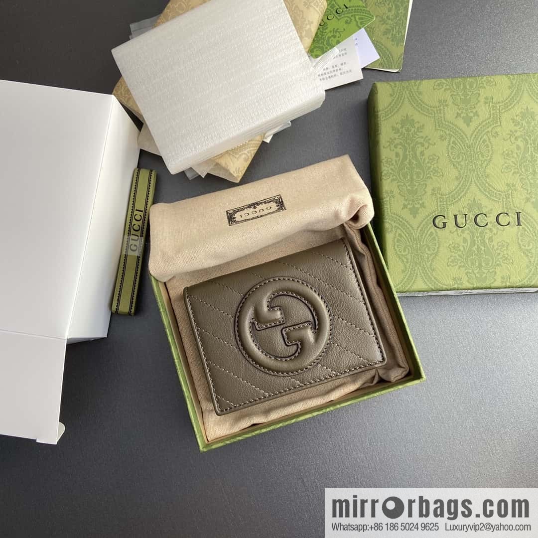 GUCCI G Blondie series card holder 760317