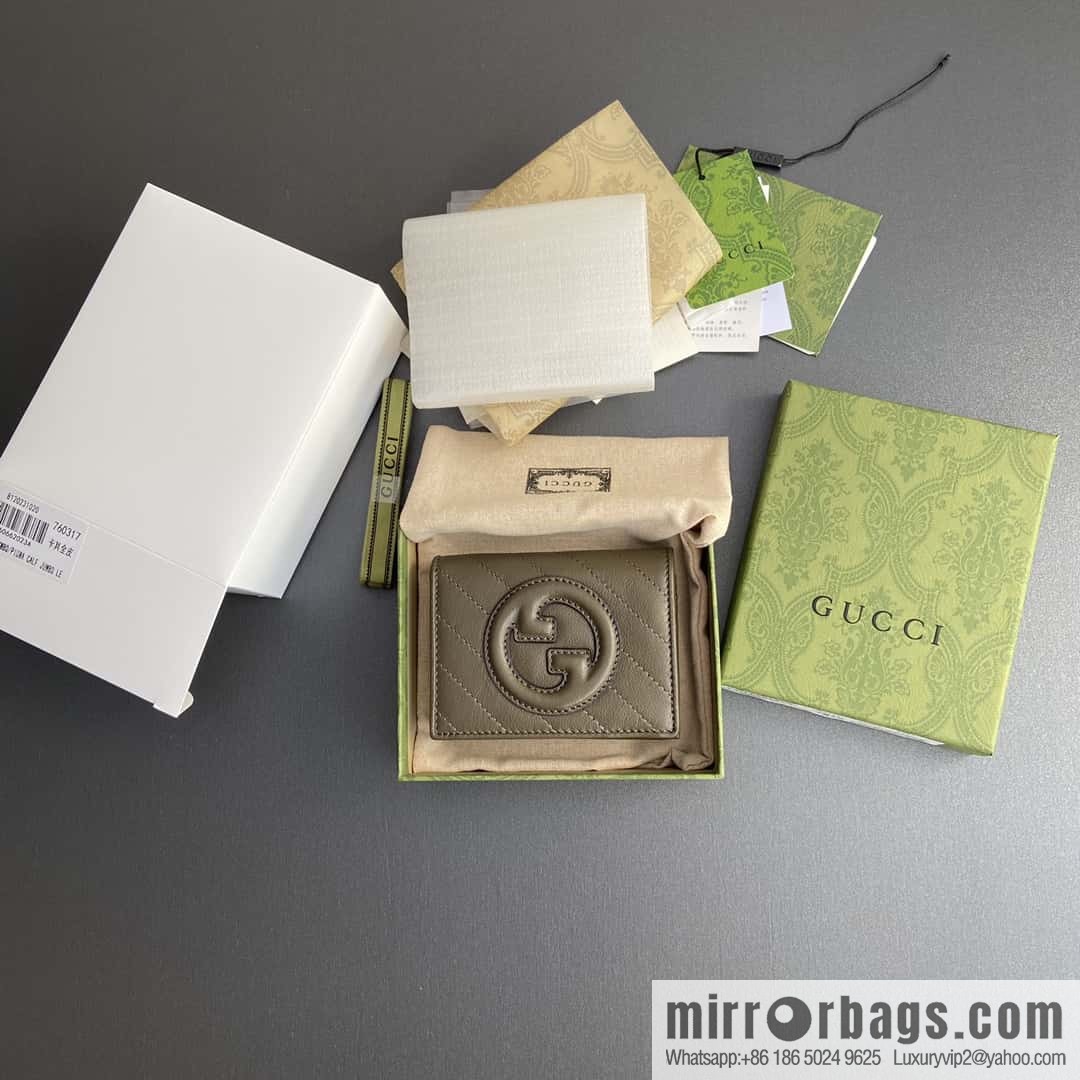 GUCCI G Blondie series card holder 760317