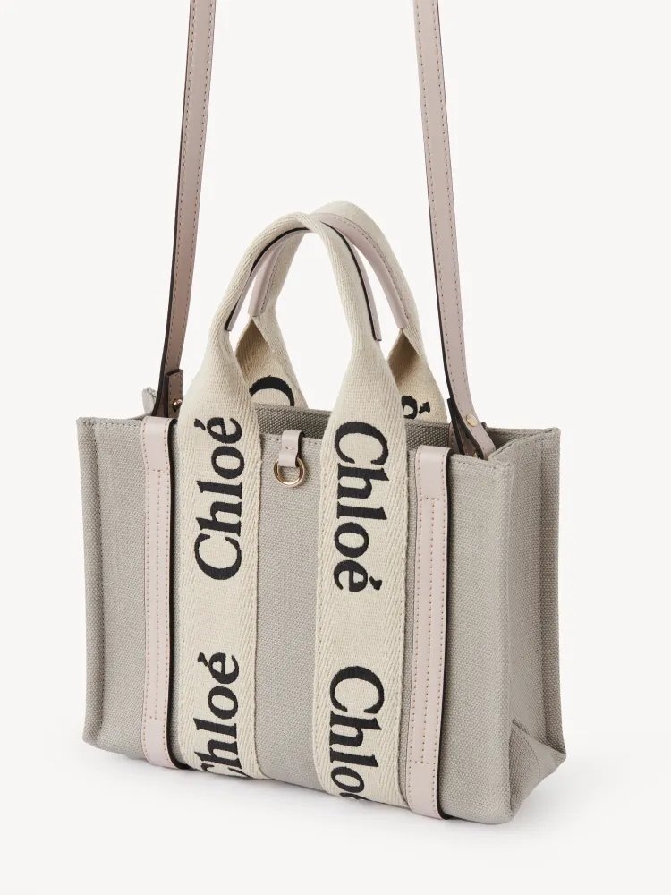 Chloe 24-year limited series new Woody tote bag, small 26CM.