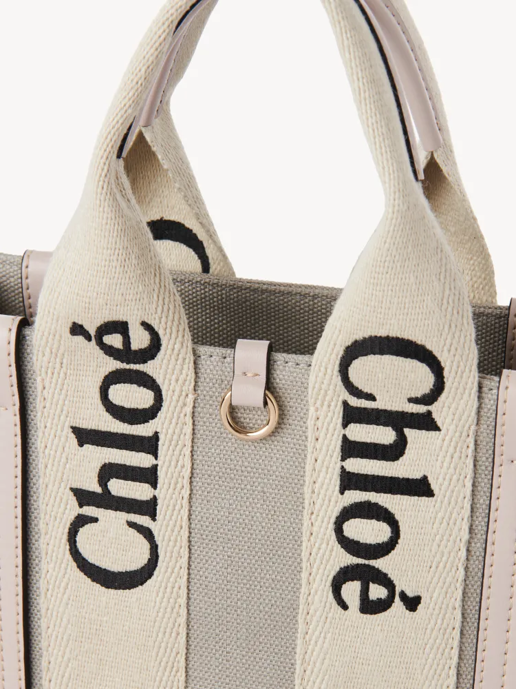Chloe 24-year limited series new Woody tote bag, small 26CM.