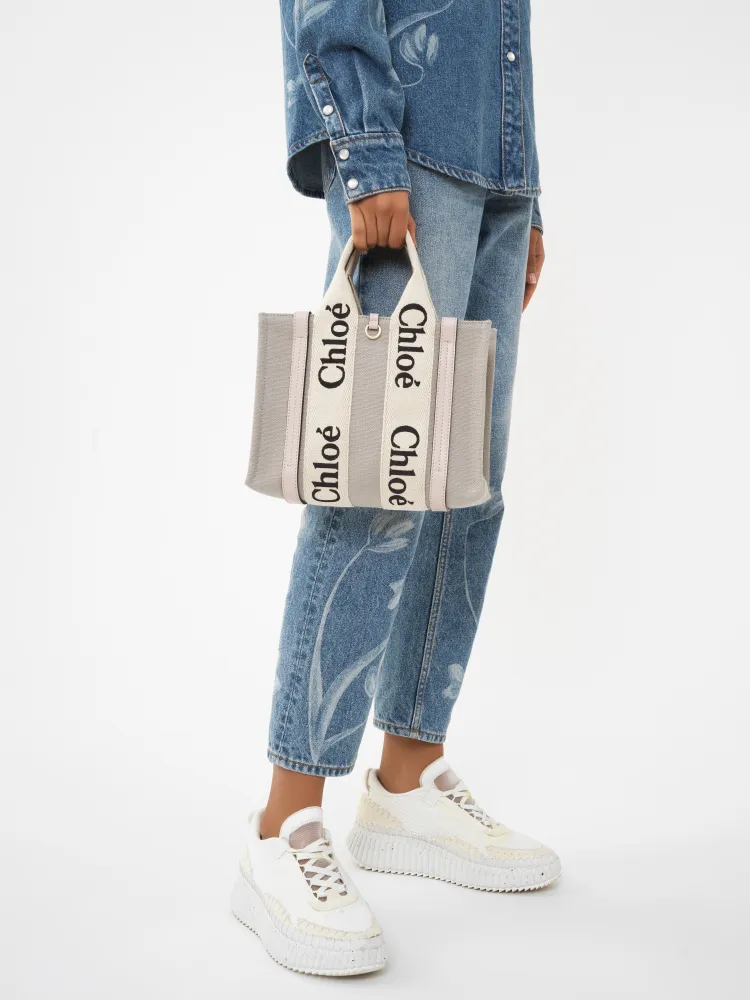 Chloe 24-year limited series new Woody tote bag, small 26CM.