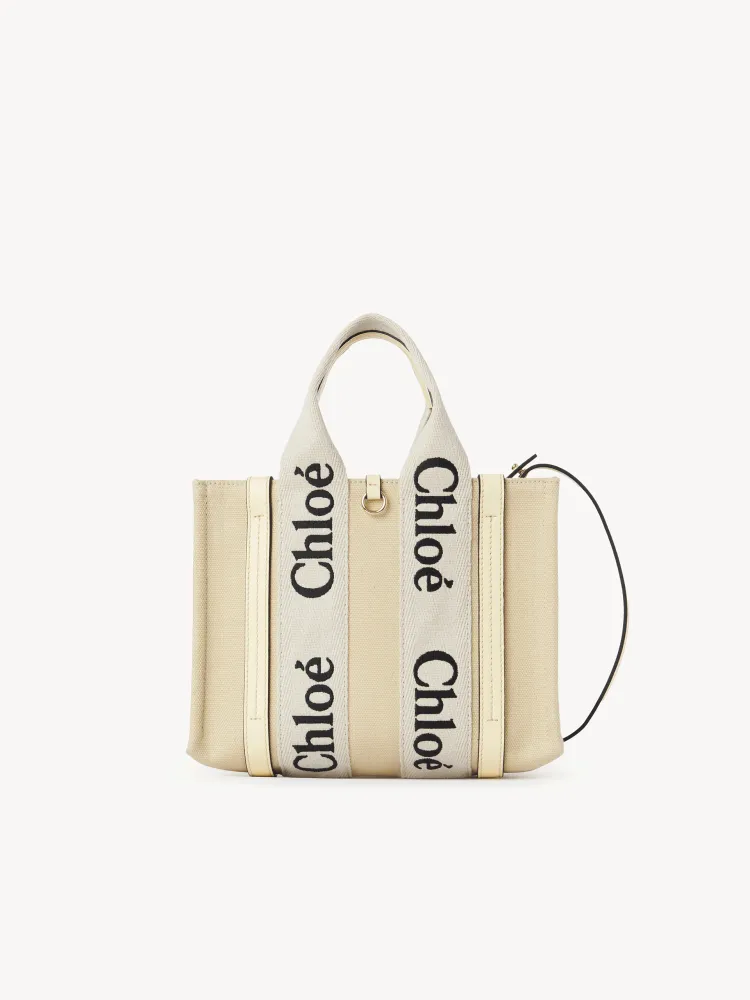 Chloe 24-year limited series new Woody tote bag, small 26CM.