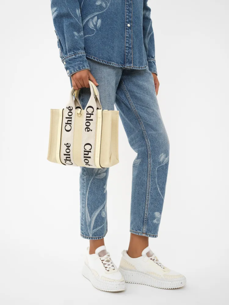 Chloe 24-year limited series new Woody tote bag, small 26CM.
