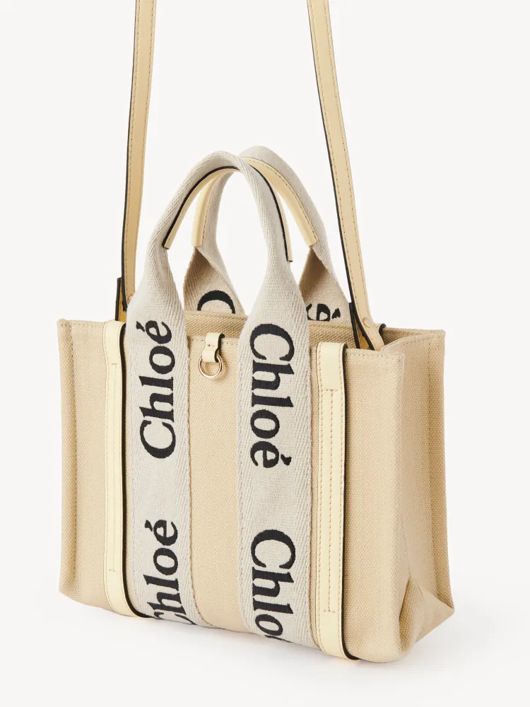 Chloe 24-year limited series new Woody tote bag, small 26CM.