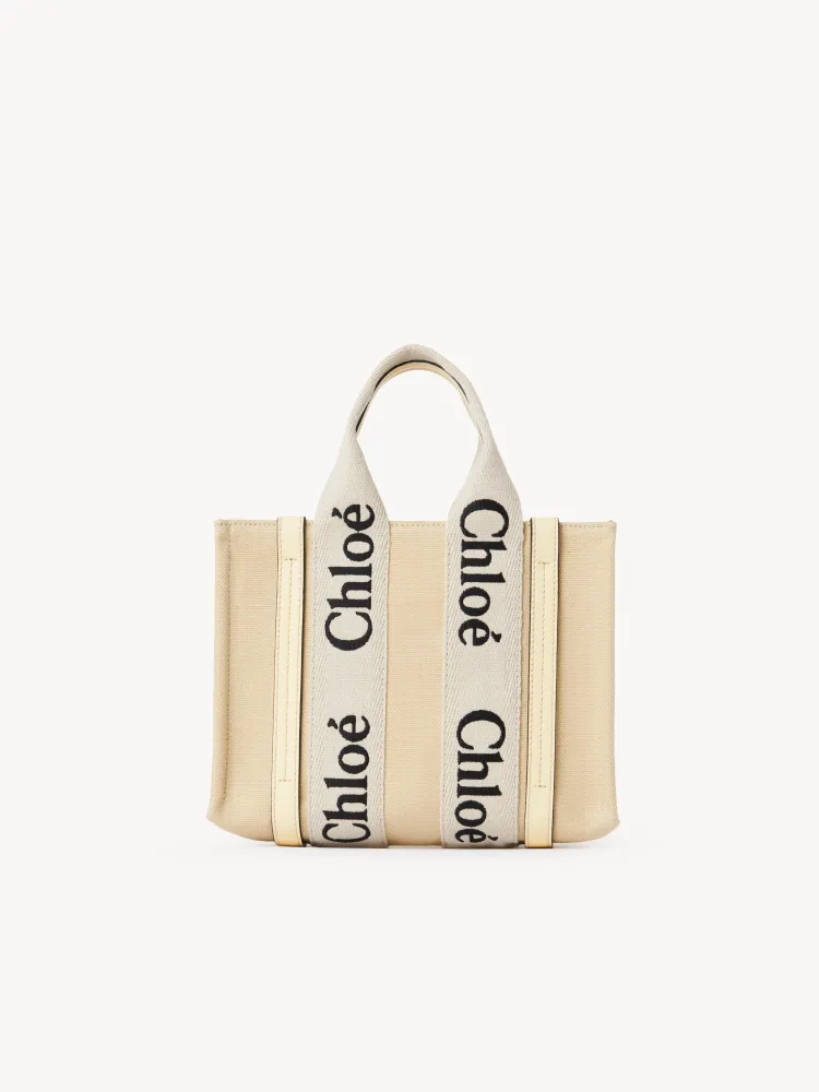 Chloe 24-year limited series new Woody tote bag, small 26CM.
