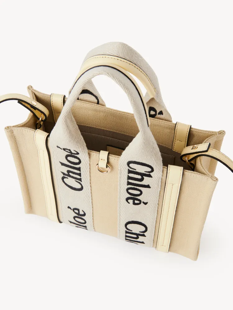 Chloe 24-year limited series new Woody tote bag, small 26CM.