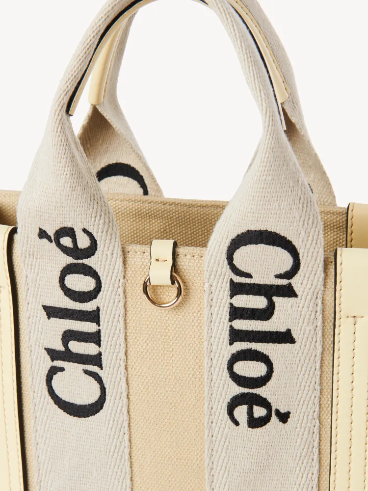 Chloe 24-year limited series new Woody tote bag, small 26CM.