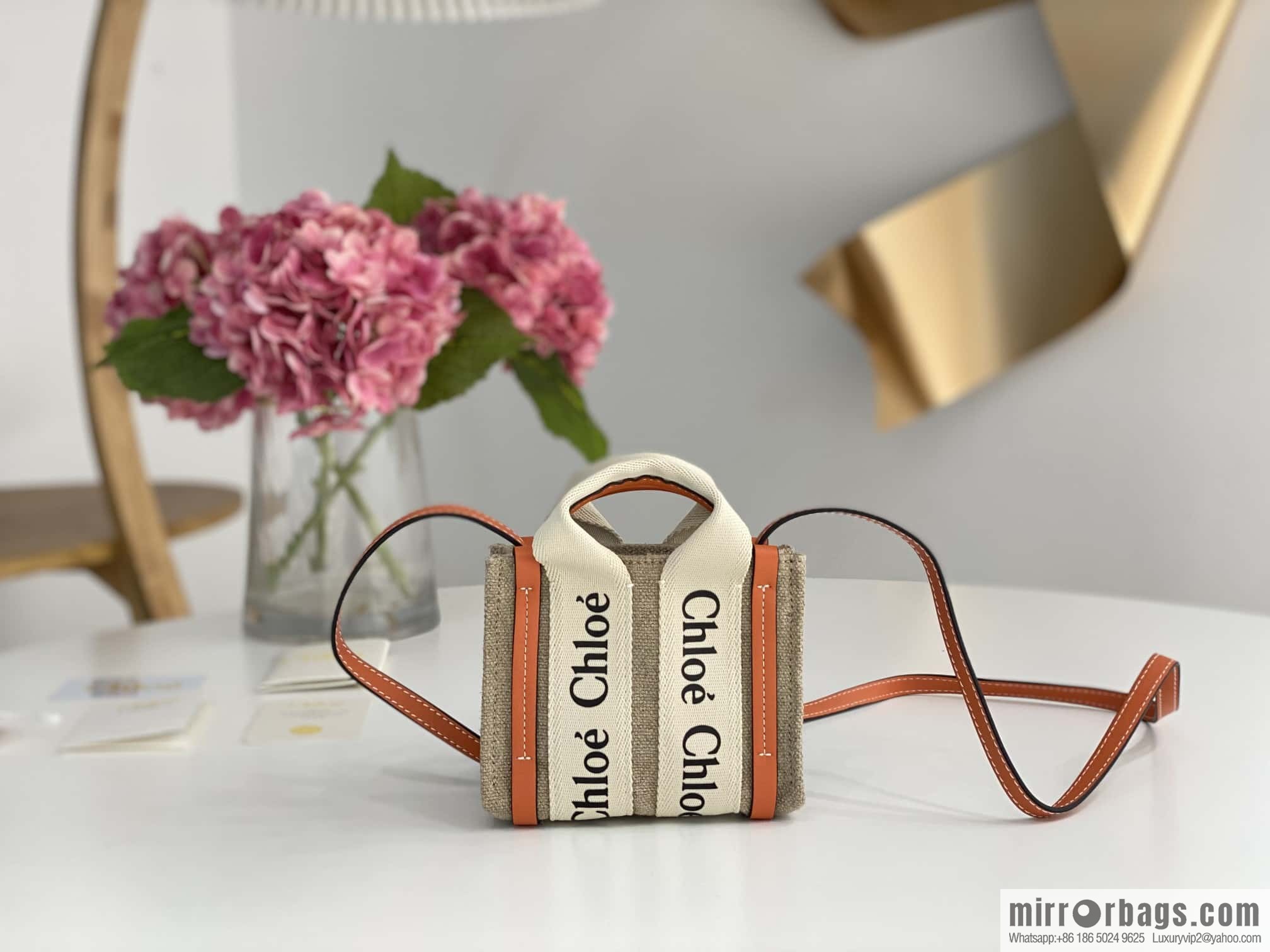 Chloe Nano - Super mini bag 14CM orange