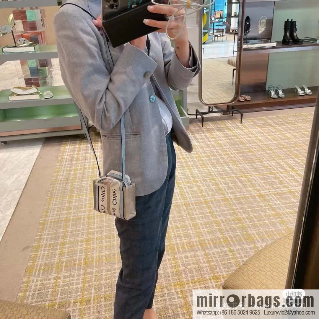 Chloe Nano- super mini bag 14CM sky blue