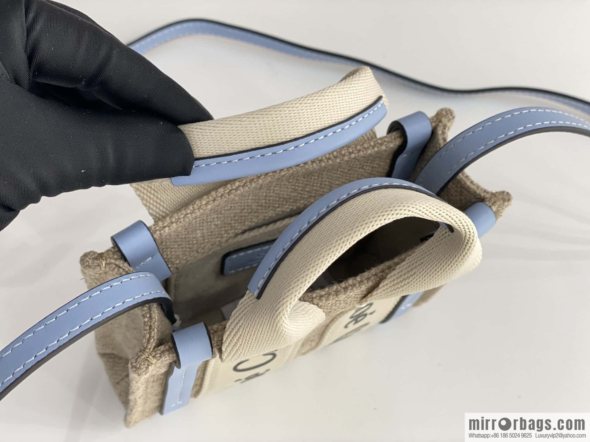 Chloe Nano- super mini bag 14CM sky blue
