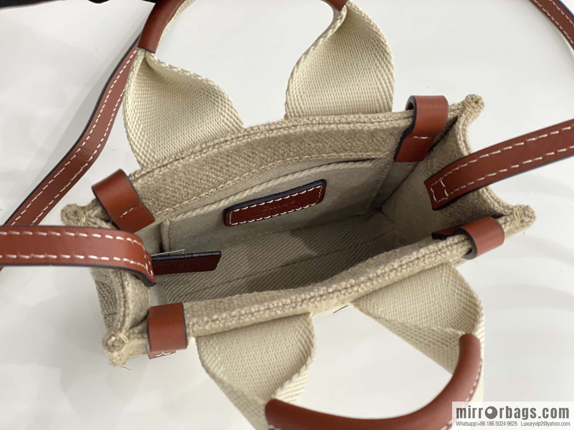 Chloe Nano - Super mini bag 14CM brown
