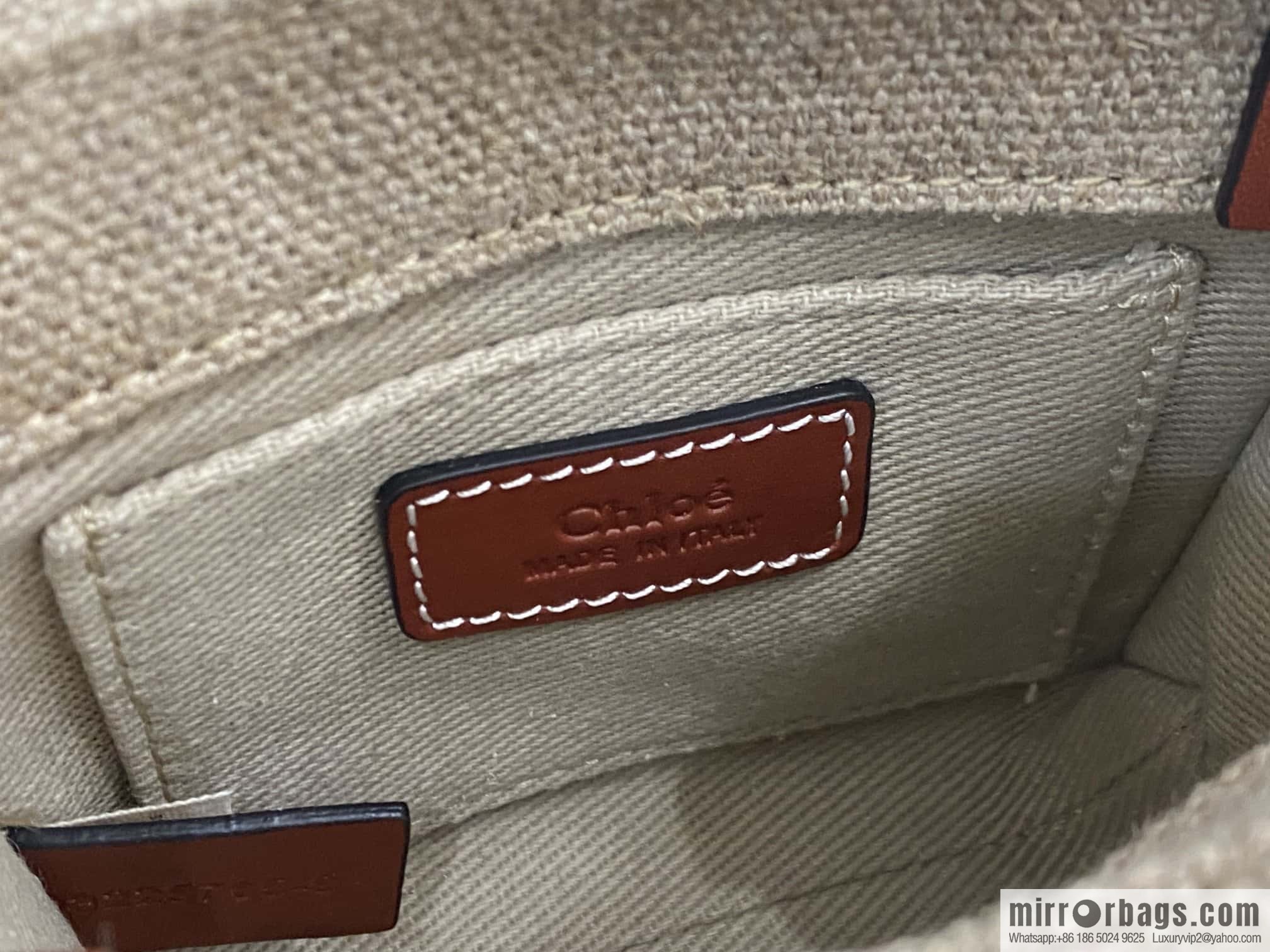 Chloe Nano - Super mini bag 14CM brown