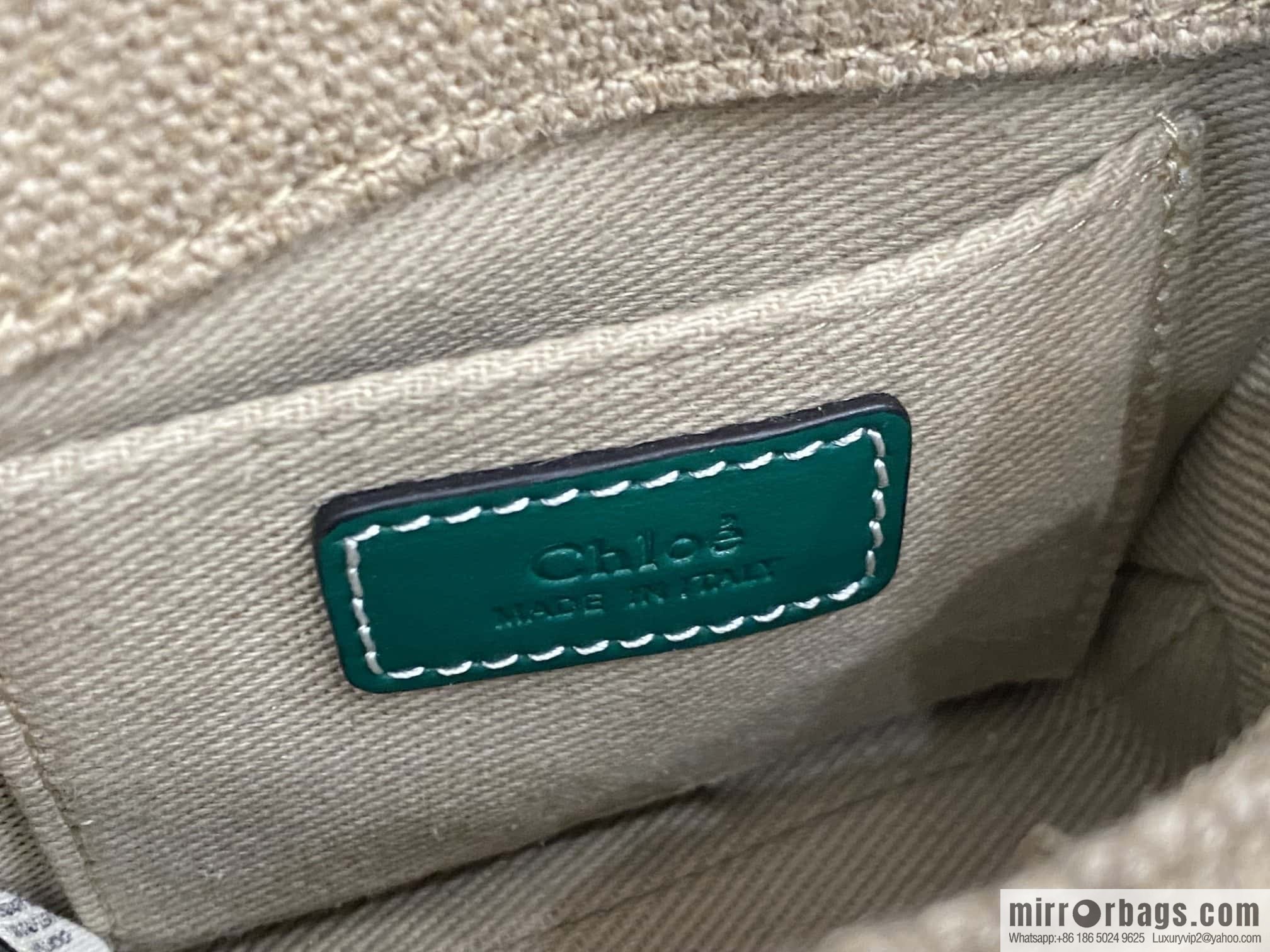 Chloe Nano - Super mini bag 14CM emerald