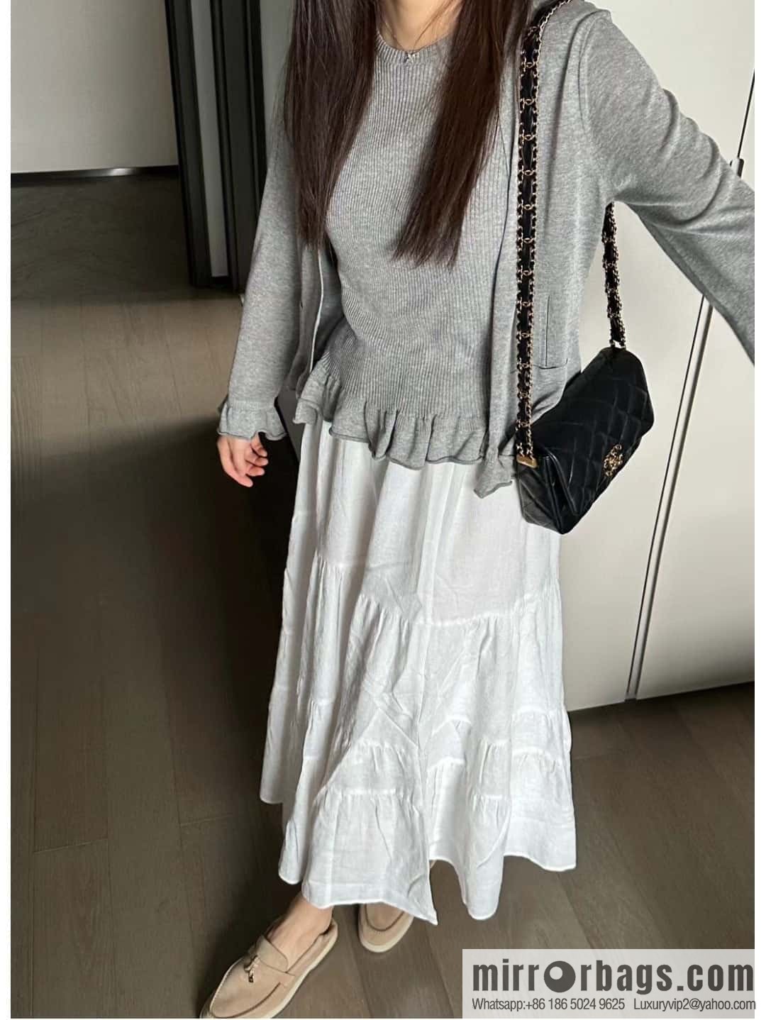 ππππ‘ππ 23k autumn and winter series 19 wide shoulder strap cover bag AS4423 black