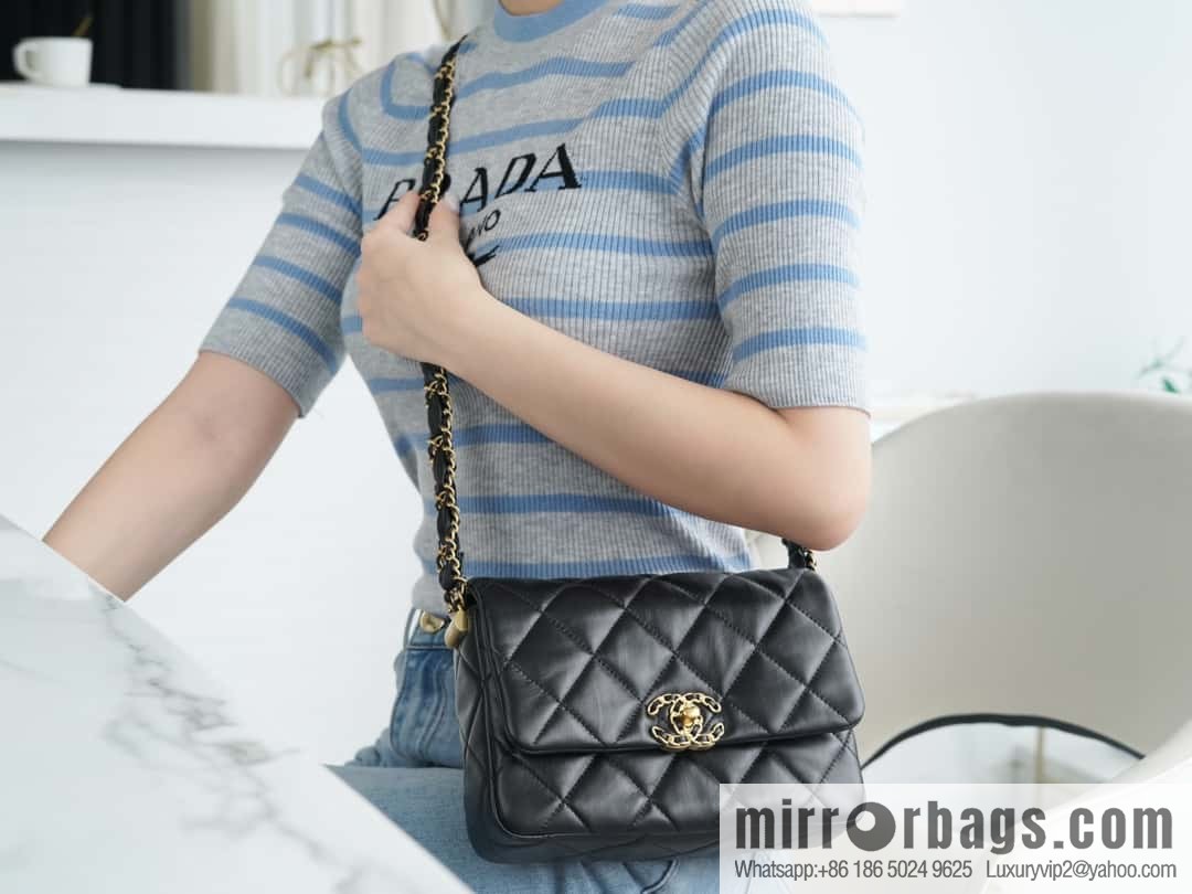 ππππ‘ππ 23k autumn and winter series 19 wide shoulder strap cover bag AS4423 black