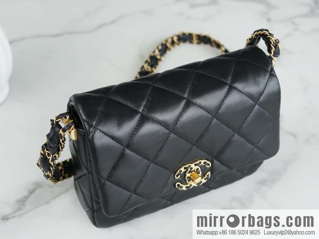 ππππ‘ππ 23k autumn and winter series 19 wide shoulder strap cover bag AS4423 black