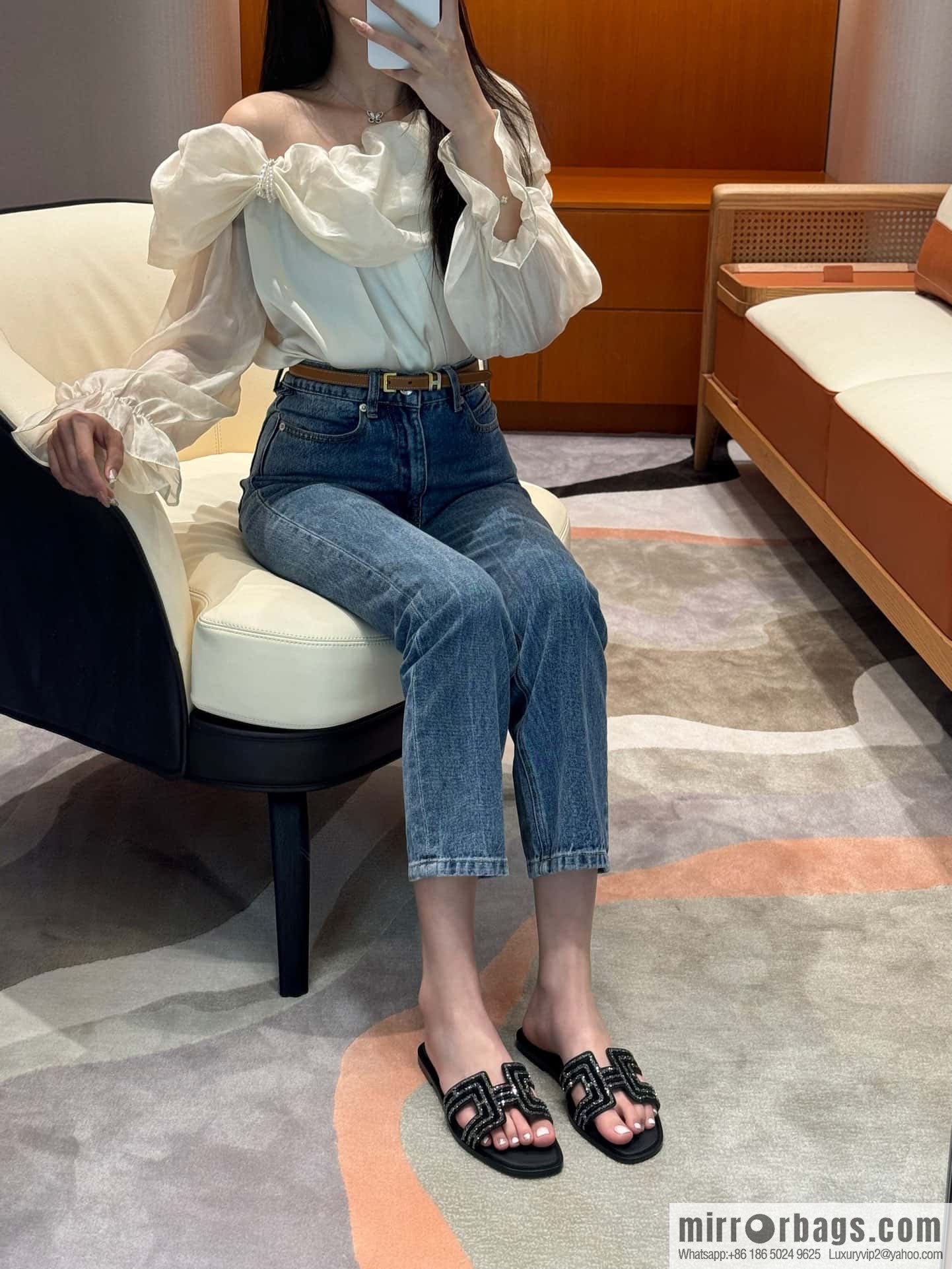 Hermès slippers